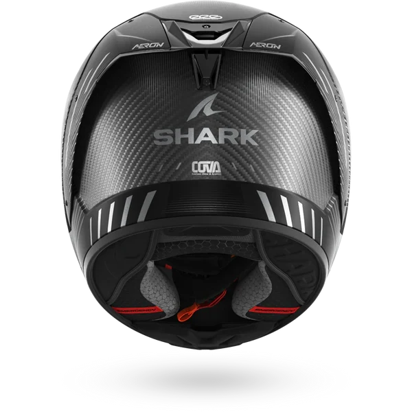 SHARK AERON SPEED-TECH Mat Carbon Anthra NEGRO Casco De Moto