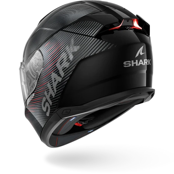 SHARK SKWAL i3 SP LYNE NEGRO Anthra Rojo Casco De Moto