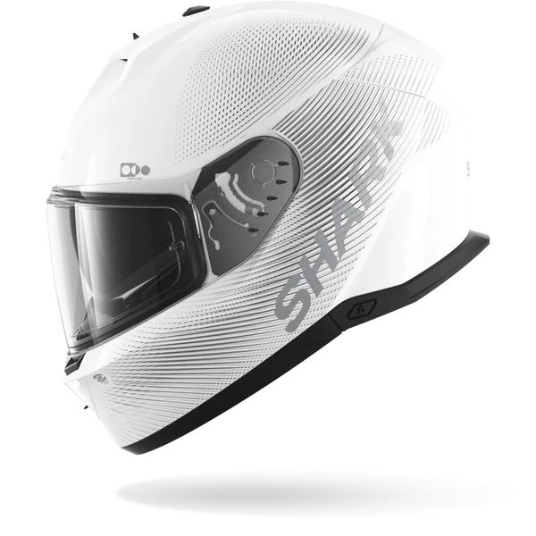 SHARK SKWAL i3 SP LYNE Blanco Plata Plata Casco De Moto