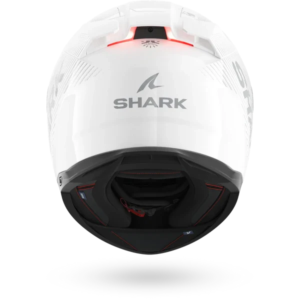 SHARK SKWAL i3 SP LYNE Blanco Plata Plata Casco De Moto