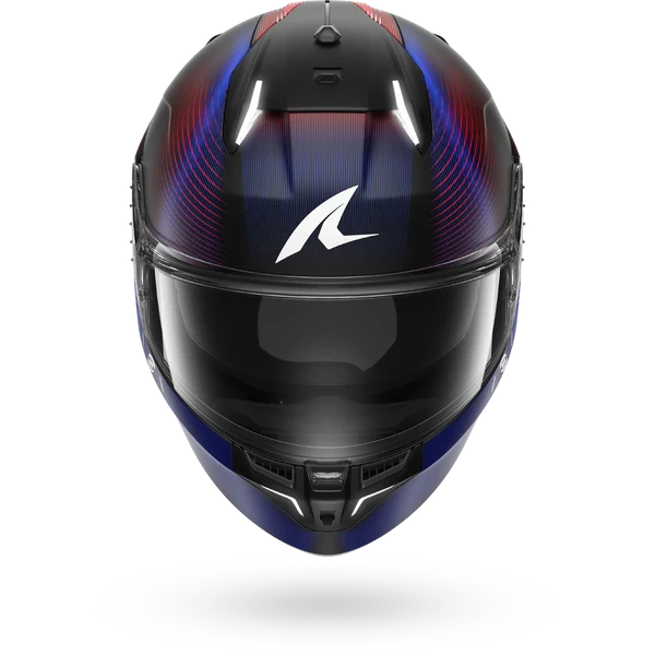 SHARK SKWAL i3 SPEED-TECH Mat NEGRO Rojo Azul Casco De Moto