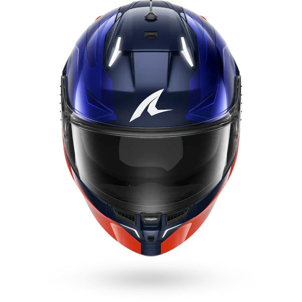 SHARK SKWAL i3 MEKARIUM Azul Naranja Casco De Moto