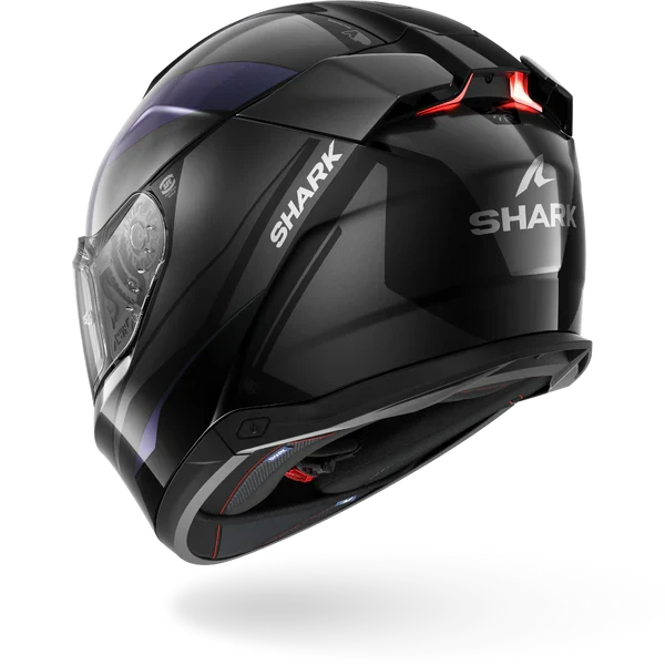 SHARK SKWAL i3 MEKARIUM NEGRO Cameleon Anthra Casco De Moto