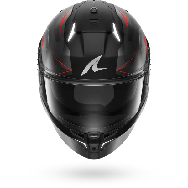 SHARK SKWAL i3 MEKARIUM Mat NEGRO Anthra Rojo Casco De Moto