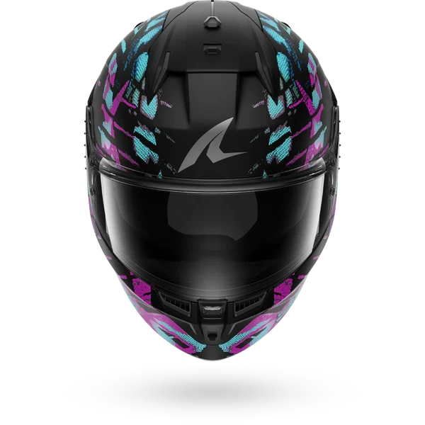 SHARK D-SKWAL 3 REPTAIA Mat NEGRO Cameleon Casco De Moto