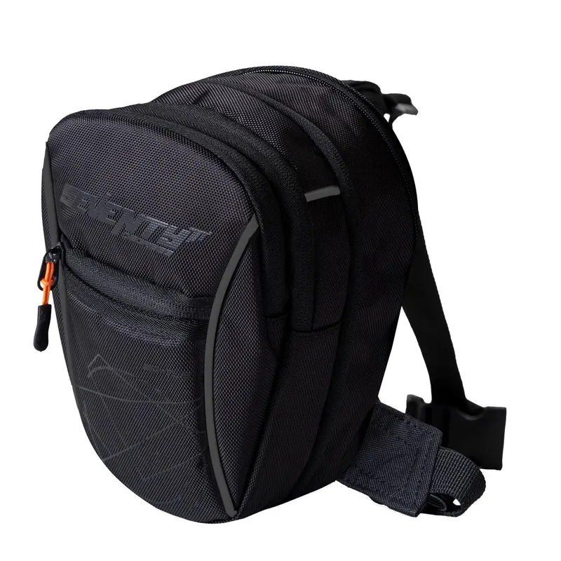 SEVENTY DEGREE SD-TL2 LEG BAG PARA MOTO NEGRA/BLANCA