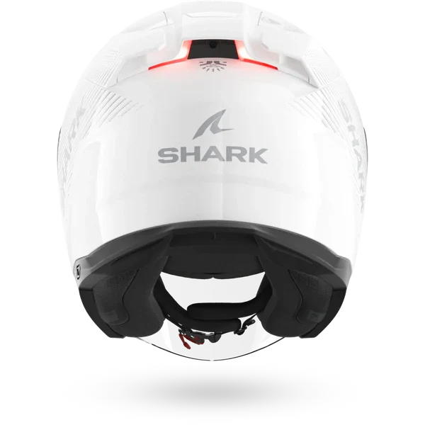 SHARK SKWAL i3 JET SP LYNE Blanco Plata Plata Casco De Moto