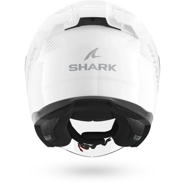 SHARK SKWAL JET SP LYNE Blanco Plata Plata Casco De Moto