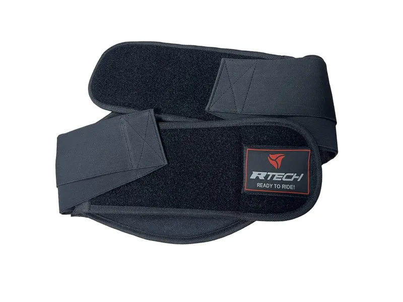 RTECH- Rinones Kidney Belt para Motocicleta Negro