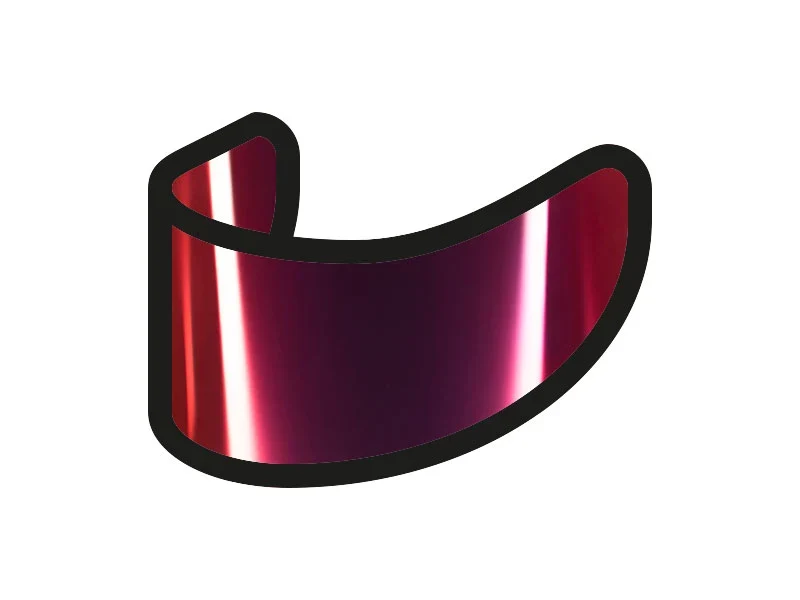 MT PANTALLA REVO ROJO OSCURO MAX VISION MT-V-14B
