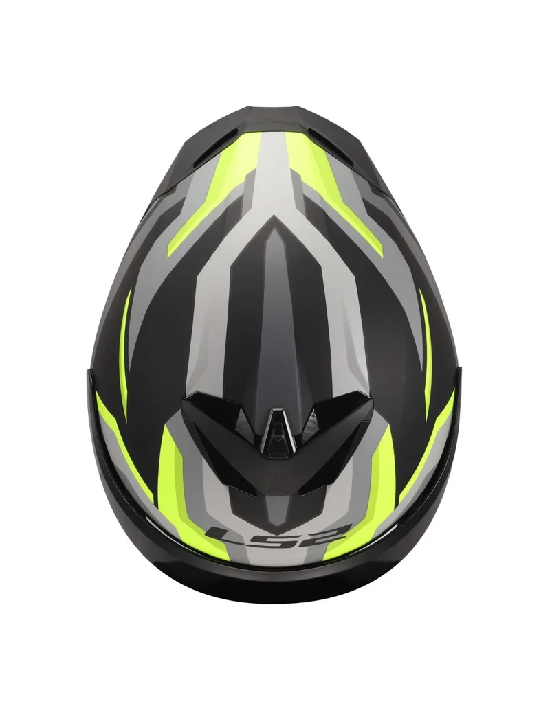 LS2 FF820 RAPID III HYPER MATE NEGRO AMARILLO