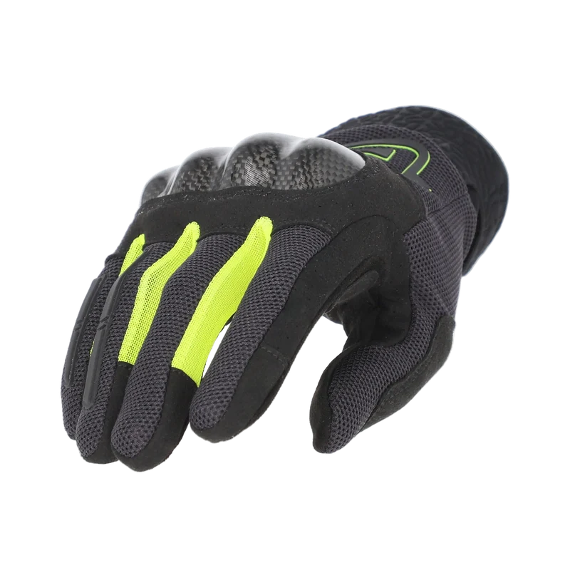 ACERBIS RAMSEY VENTED PRO GUANTES DE MOTO NEGRO AMARILLO