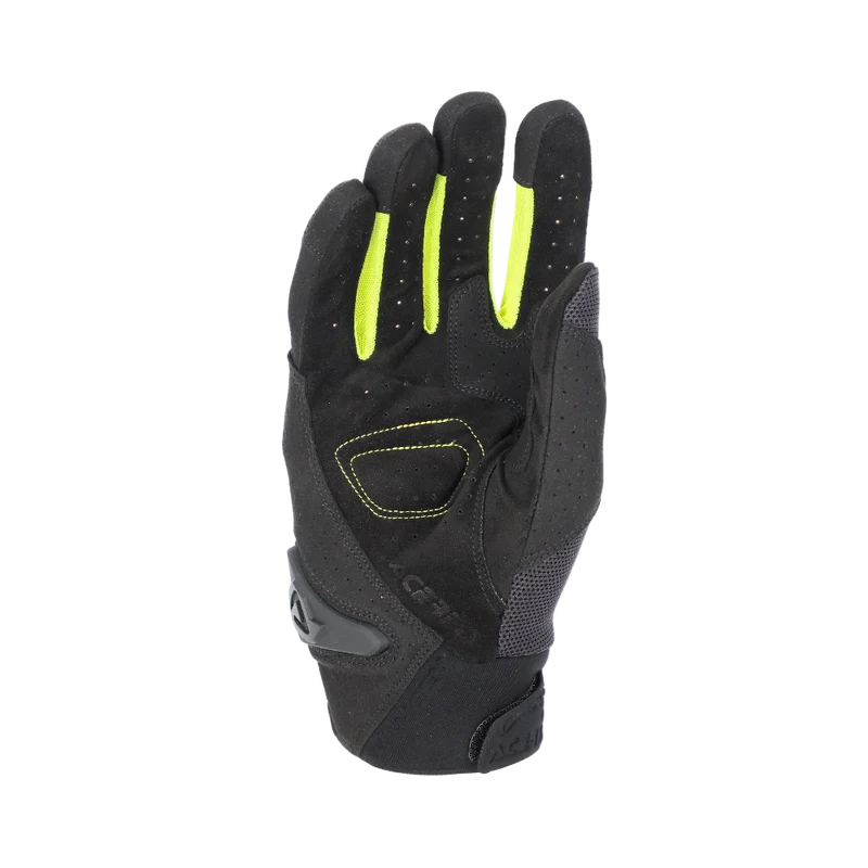 ACERBIS RAMSEY VENTED PRO GUANTES DE MOTO NEGRO AMARILLO