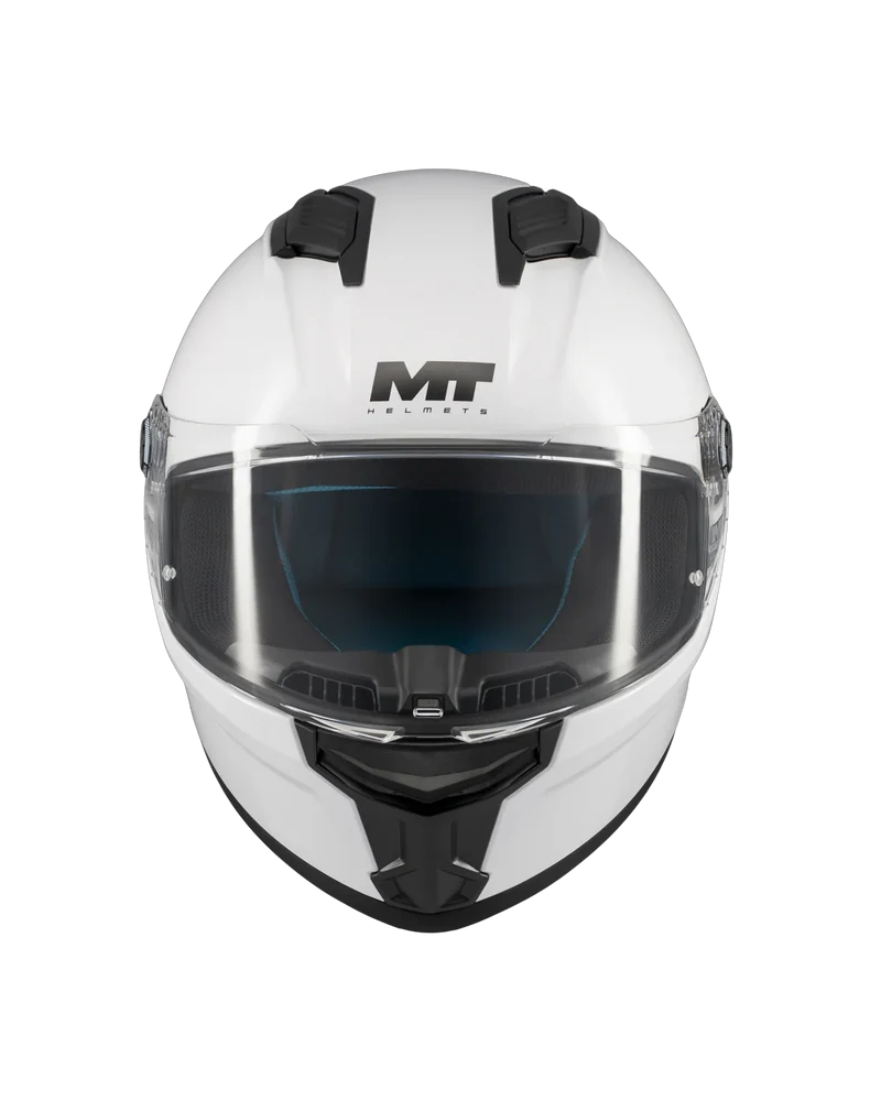 MT FF126 STINGER 2 PURE INTEGRALES CASCO DE MOTO A0 BLANCO PERLA BRILLO