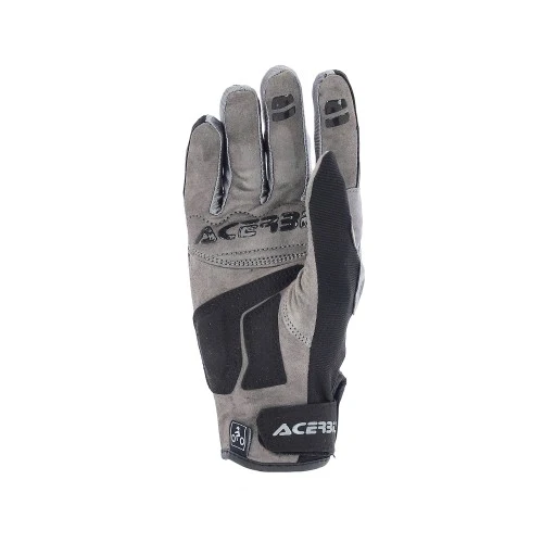 GUANTES CE CARBON G 3.0 NEGRO GRIS