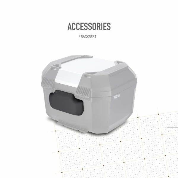 SHAD TR41 TOP CASE TERRA ALUMINIO