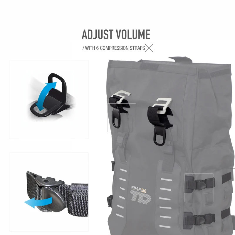 SHAD ADVENTURE TR40 TERRA ALFORJAS