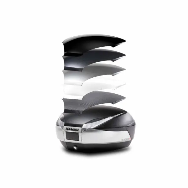 SHAD BAÚL SUPERIOR SH48 TITANIO