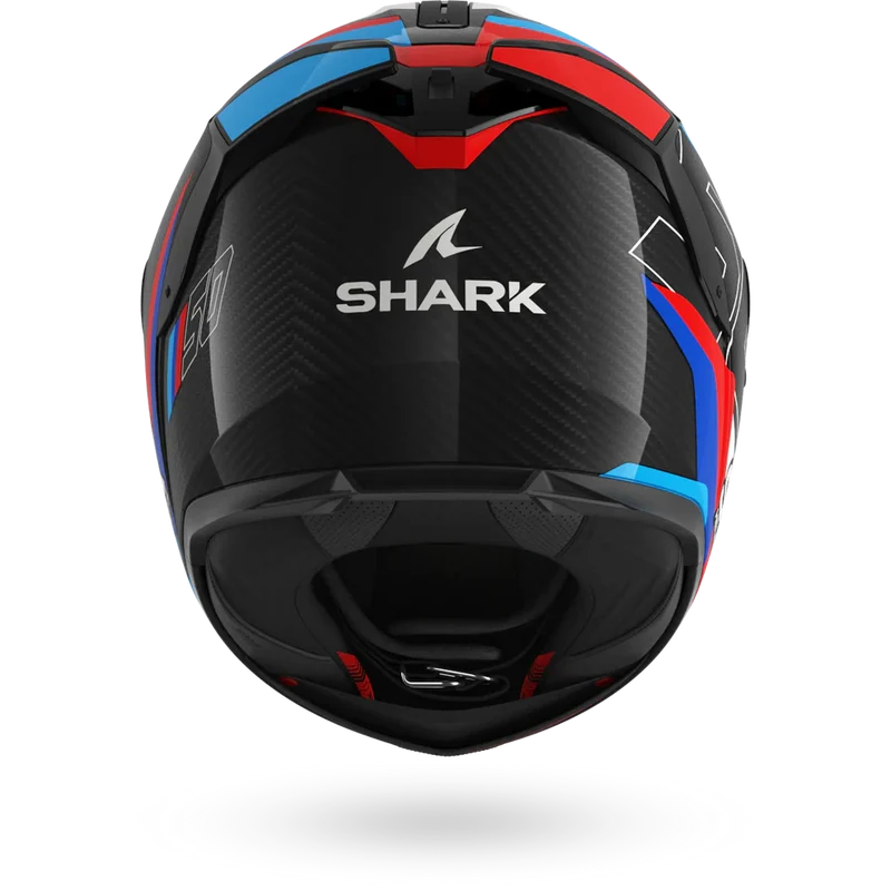 SHARK SPARTAN GT Pro Carbon Guintoli Casco Integral De Moto Azul Rojo