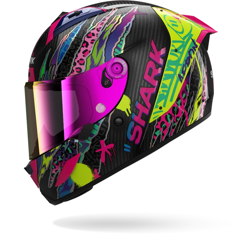 SHARK AERON FAWN Carbon Amarillo Violeta