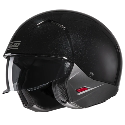 HJC i20N UNI Casco Jet De Moto NOIR METAL