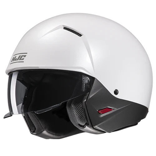 HJC i20N UNI Casco Jet De Moto BLANC PERLE