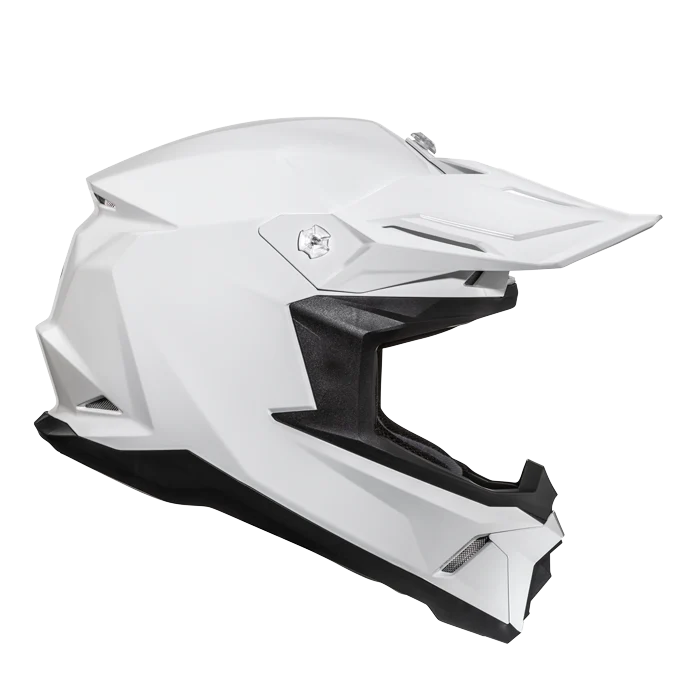 HJC C50 SOLID UNI CASCO MOTOCROSS DE MOTOCICLETA BLANCO PERLA
