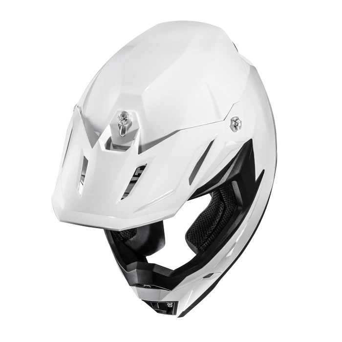 HJC C50 SOLID UNI CASCO MOTOCROSS DE MOTOCICLETA BLANCO PERLA