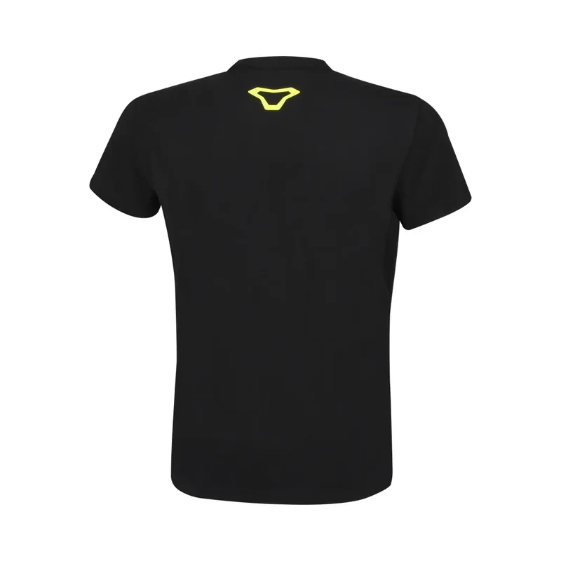 MACNA Logo Hombre Camisa Negro Amarillo