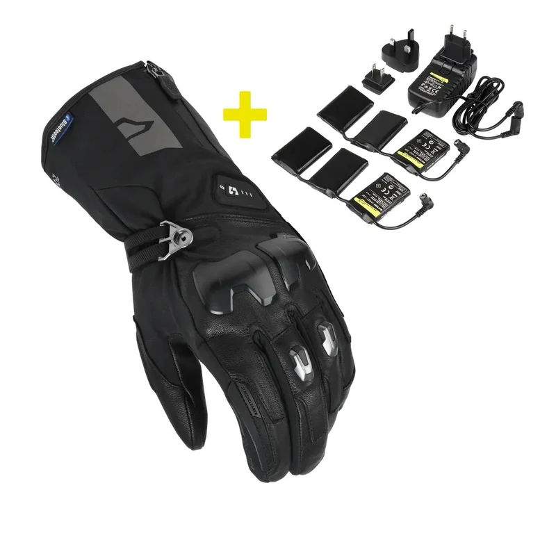 MACNA PROGRESS RTX DL 2.0 12V 3A KIT HOMBRES GUANTES MOTO CALEFACTABLES