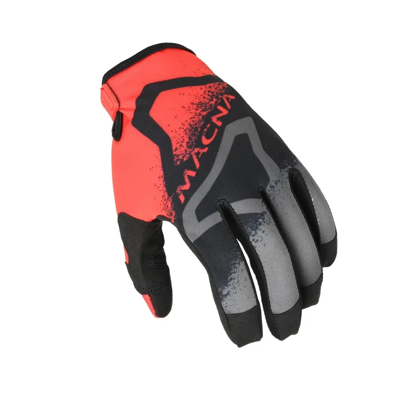 MACNA BACKYARD 1 HOMBRES GUANTES MOTOCROSS NEGRO ROJO GRIS