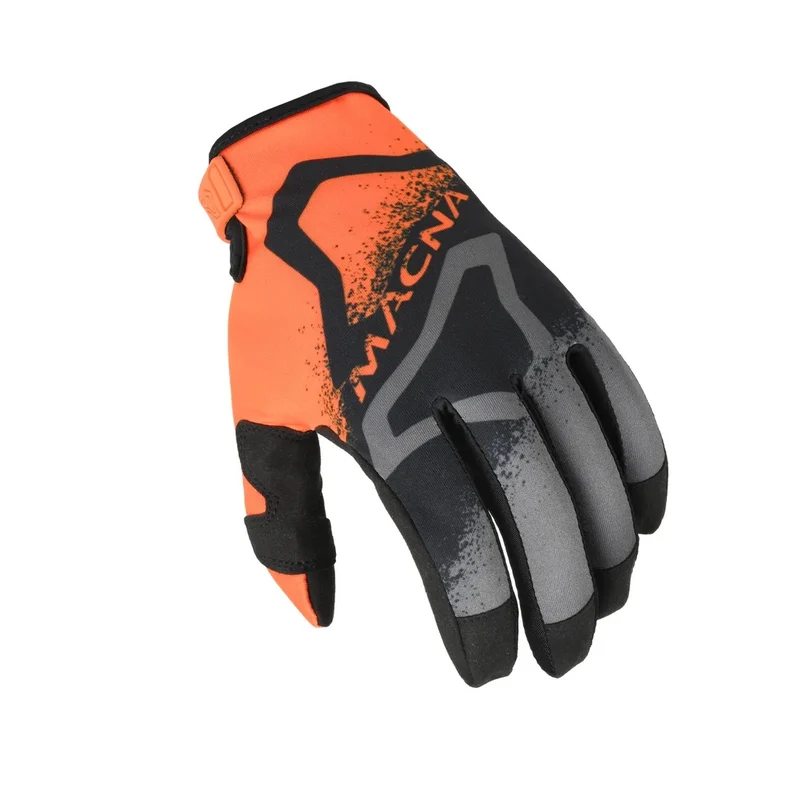 MACNA BACKYARD 1 HOMBRES GUANTES MOTOCROSS NEGRO GRIS NARANJA