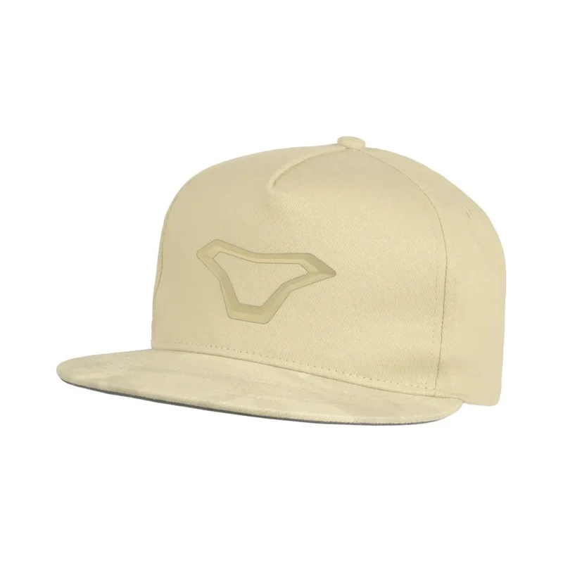 MACNA Snapback Gorra Logo 3D Beige
