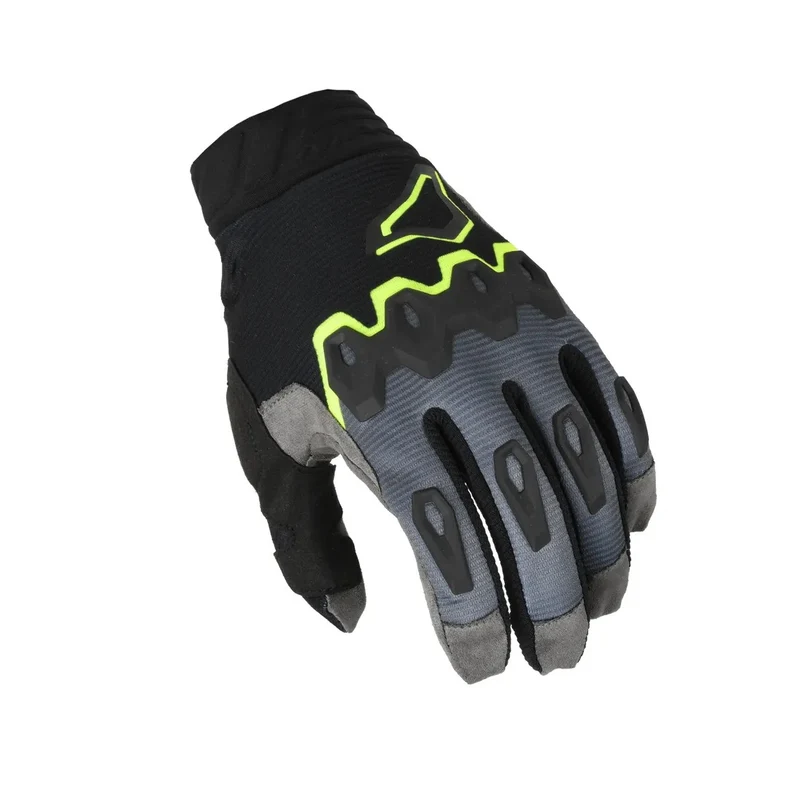 MACNA CHAMELEON 1 MX HOMBRES GUANTES MOTOCROSS NEGRO AMARILLO GRIS