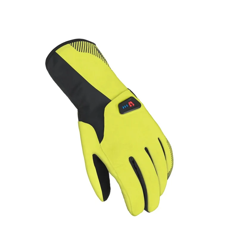 MACNA SPARK HOMBRES GUANTES MOTO CALEFACTADO AMARILLO NEGRO