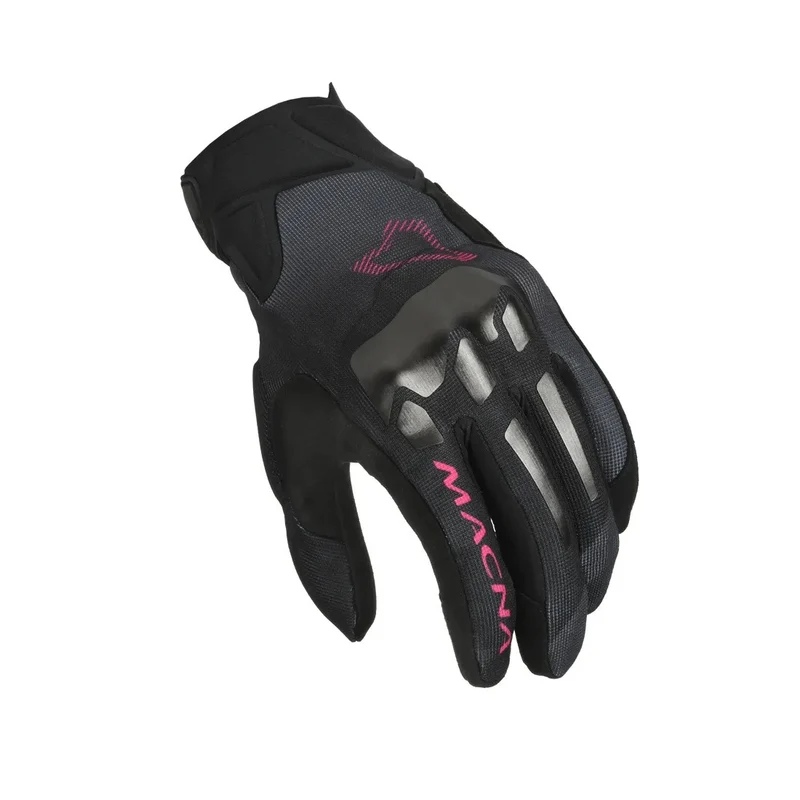 MACNA MANA MUJERES GUANTES MOTO ERGOTHUMB NEGRO ROSA