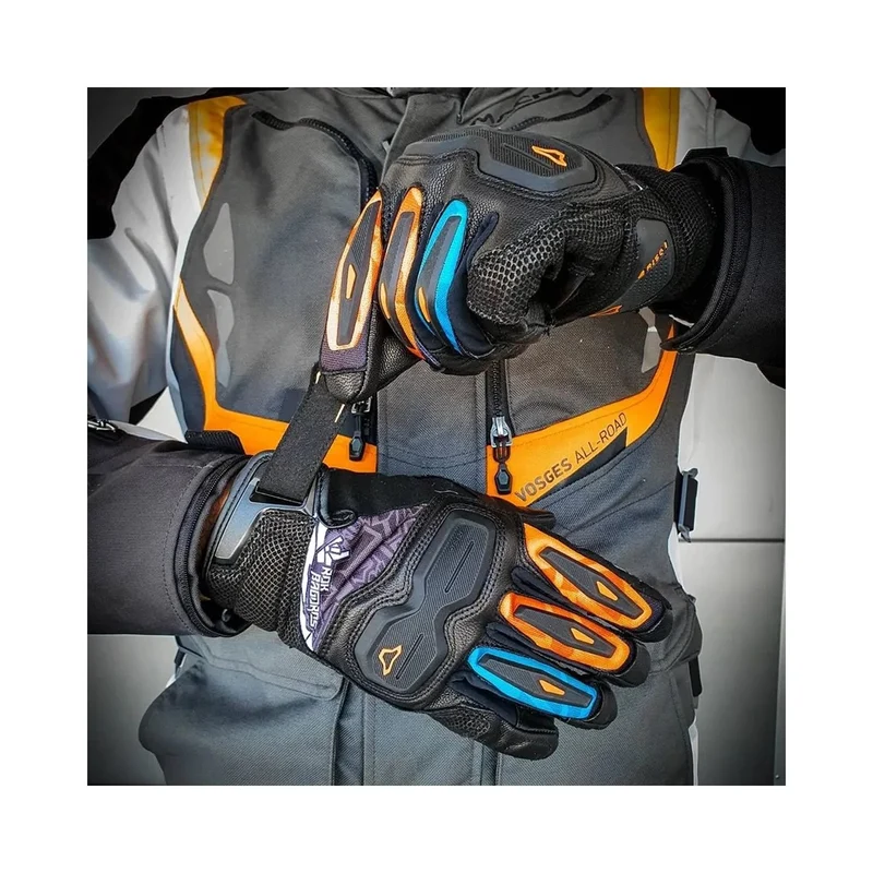 MACNA HAROS ROK BAGOROS HOMBRES GUANTES MOTO ERGOTHUMB NEGRO