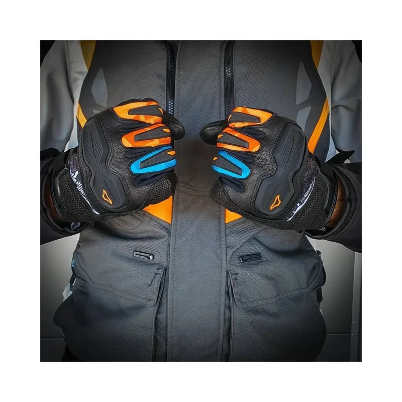 MACNA HAROS ROK BAGOROS HOMBRES GUANTES MOTO ERGOTHUMB NEGRO