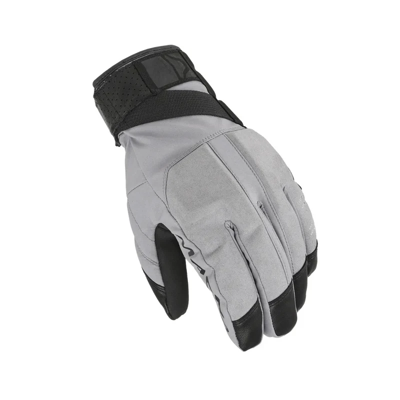 MACNA WARDAN RTX HOMBRES GUANTES MOTO IMPERMEABLE GRIS NEGRO