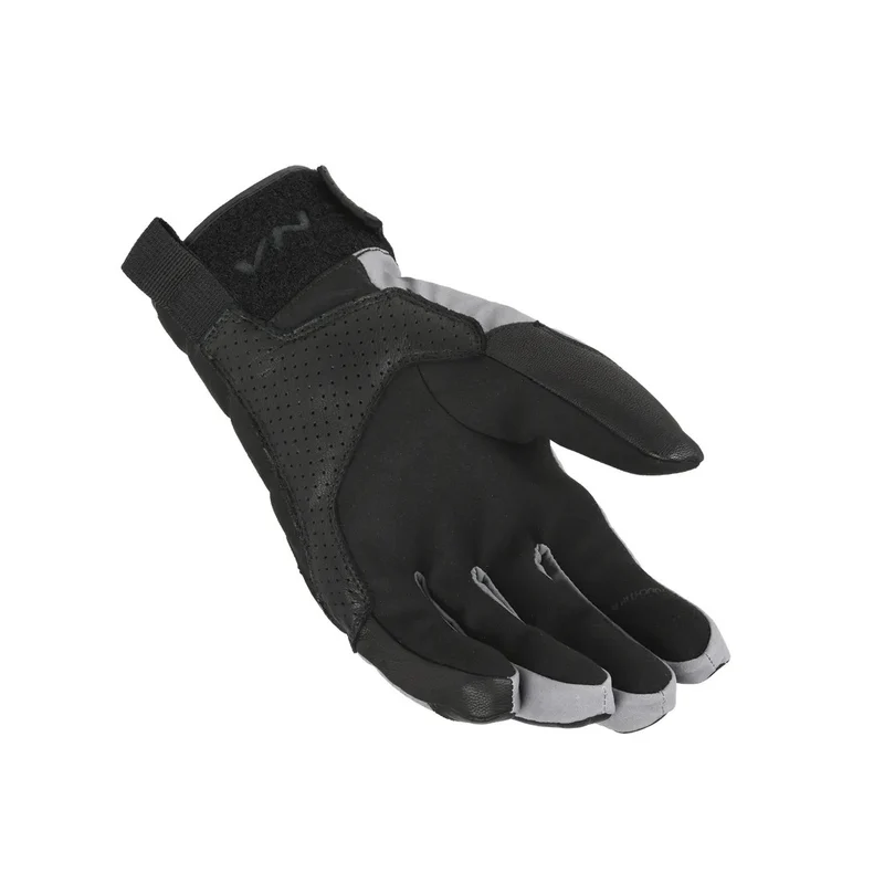 MACNA WARDAN RTX HOMBRES GUANTES MOTO IMPERMEABLE GRIS NEGRO