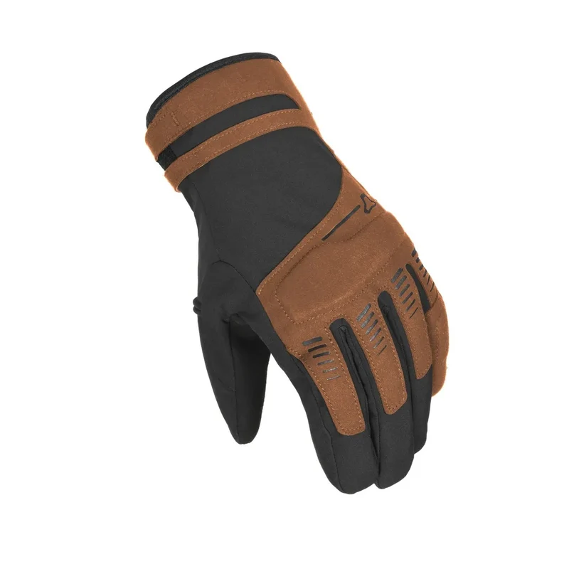 MACNA DIM RTX HOMBRES GUANTES MOTO IMPERMEABLE NEGRO MARRÓN