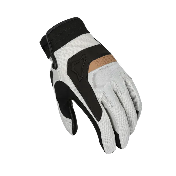 MACNA CONGRA Moto Aventura Turismo Guantes Gris Negro Marrón