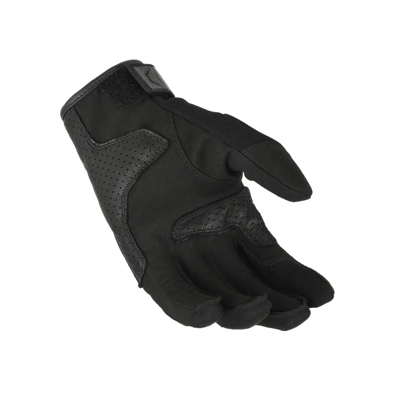 MACNA Sperrow Hombre Motocicleta Cuero Guantes Negro