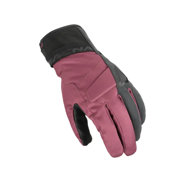 MACNA DAUNTA RTX Mujer Moto Aventura Turismo Guantes Negro Rojo