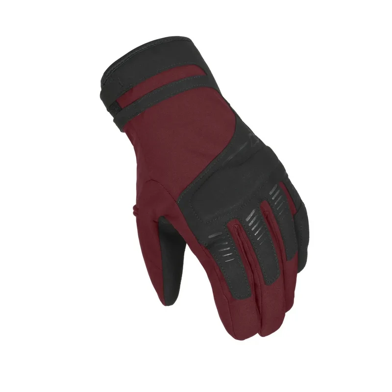 MACNA DIM RTX SEÑORAS GUANTES MOTO IMPERMEABLE ROJO NEGRO