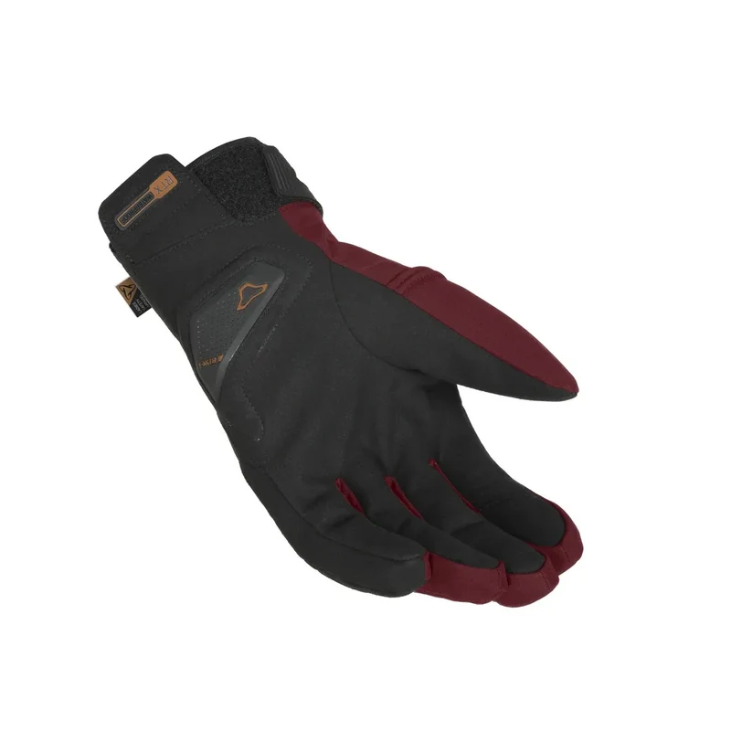 MACNA DIM RTX SEÑORAS GUANTES MOTO IMPERMEABLE ROJO NEGRO