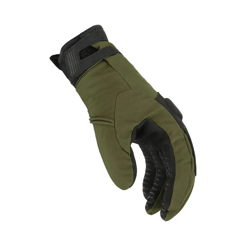 MACNA DIM RTX SEÑORAS GUANTES MOTO CALEFACTABLES VERDE OLIVA NEGRO