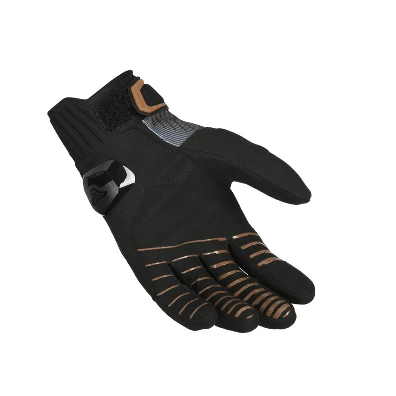 MACNA OCTAR 2.0 Mujer Moto Guantes De Cuero Negro Cobre