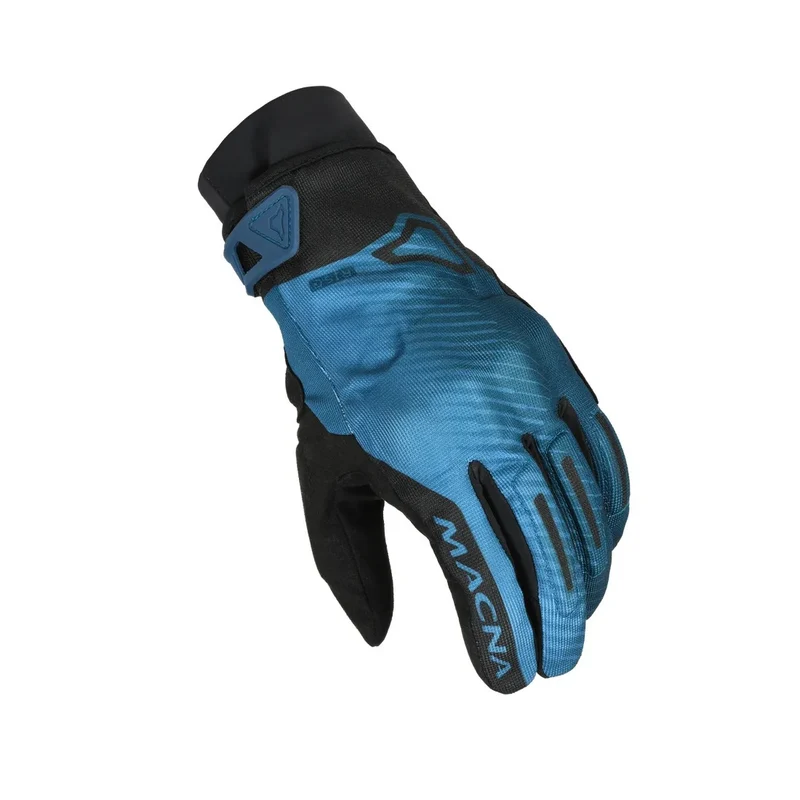 MACNA CREW RTX HOMBRES GUANTES MOTO IMPERMEABLE AZUL NEGRO