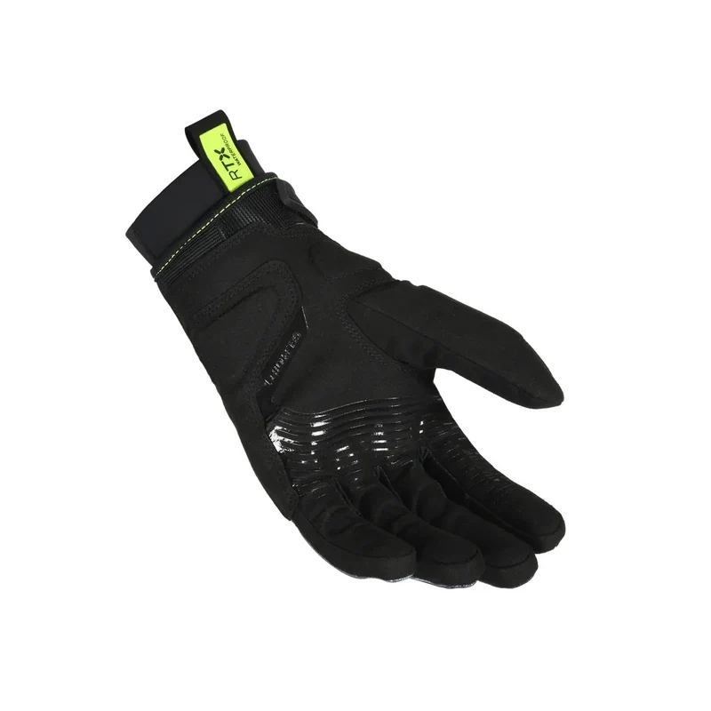 MACNA CREW RTX HOMBRES GUANTES MOTO IMPERMEABLE NEGRO AMARILLO FLUO